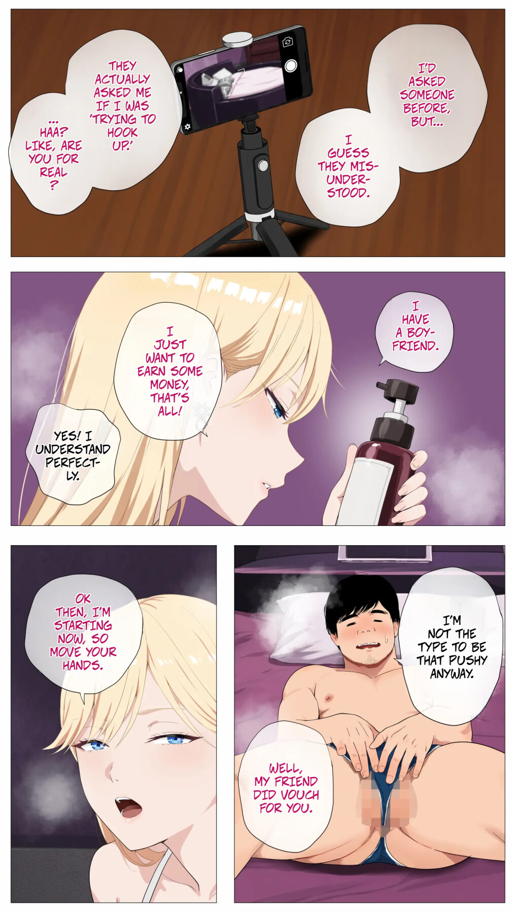 Hentai Manga Comic-The “Salty” Gal Who Wants to Make Money Streaming and the Introvert-Read-10